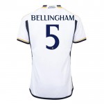 Günstige Fußballtrikots Real Madrid Bellingham 5 Heimtrikot 2023-24 Kurzarm